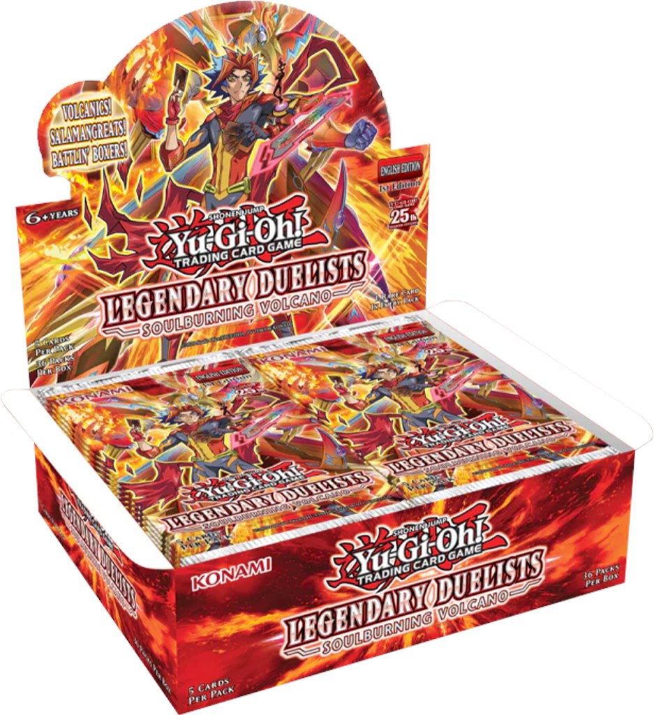 Primedexi | Legendary Duelists: Soulburning Volcano - Booster Box (1st Edition)