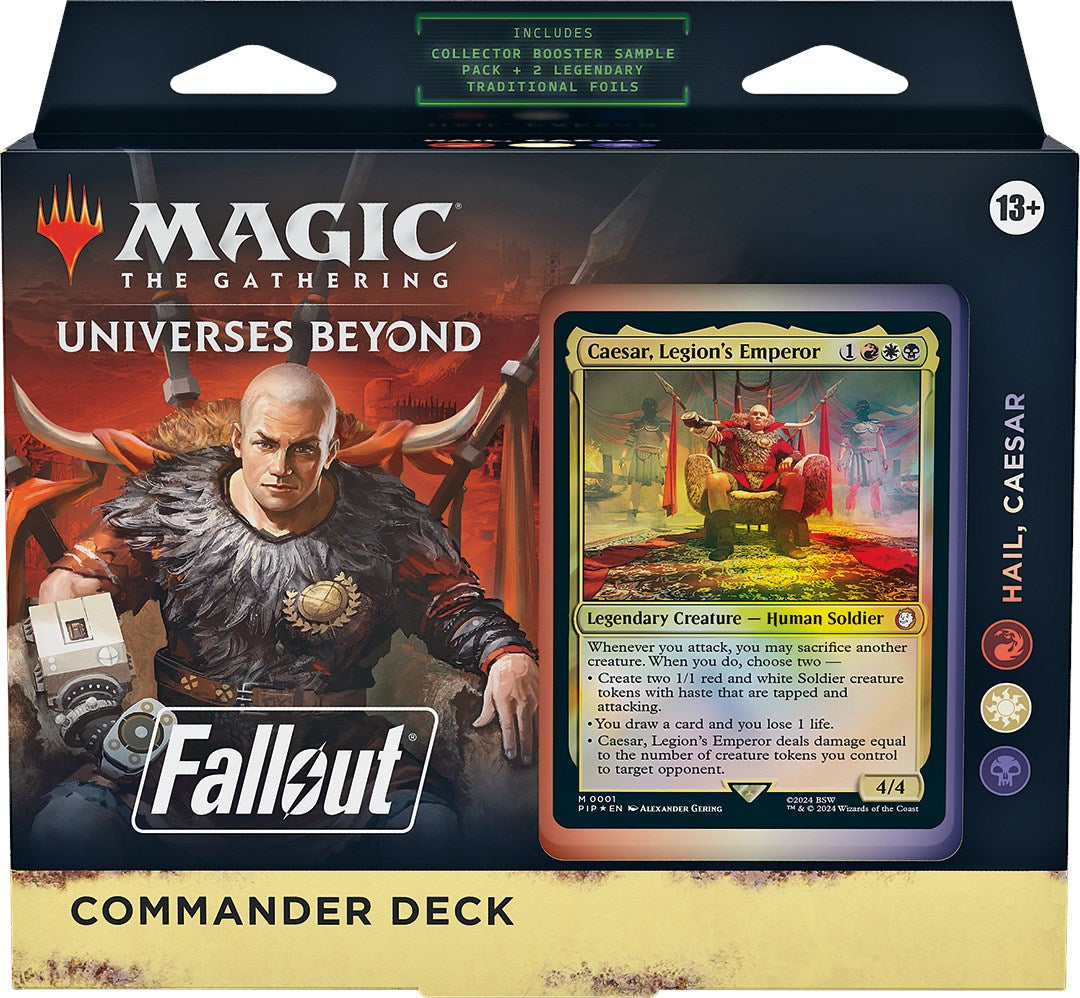 Primedexi | Fallout: Out of the Vault - Hail, Caesar Commander Deck