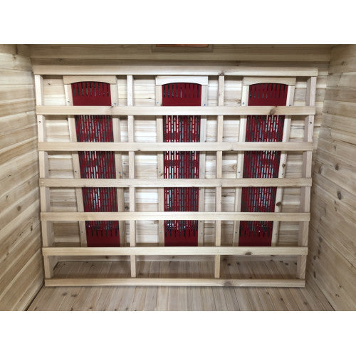 Sunray Burlington 2-Person Outdoor Sauna with Ceramic Heaters