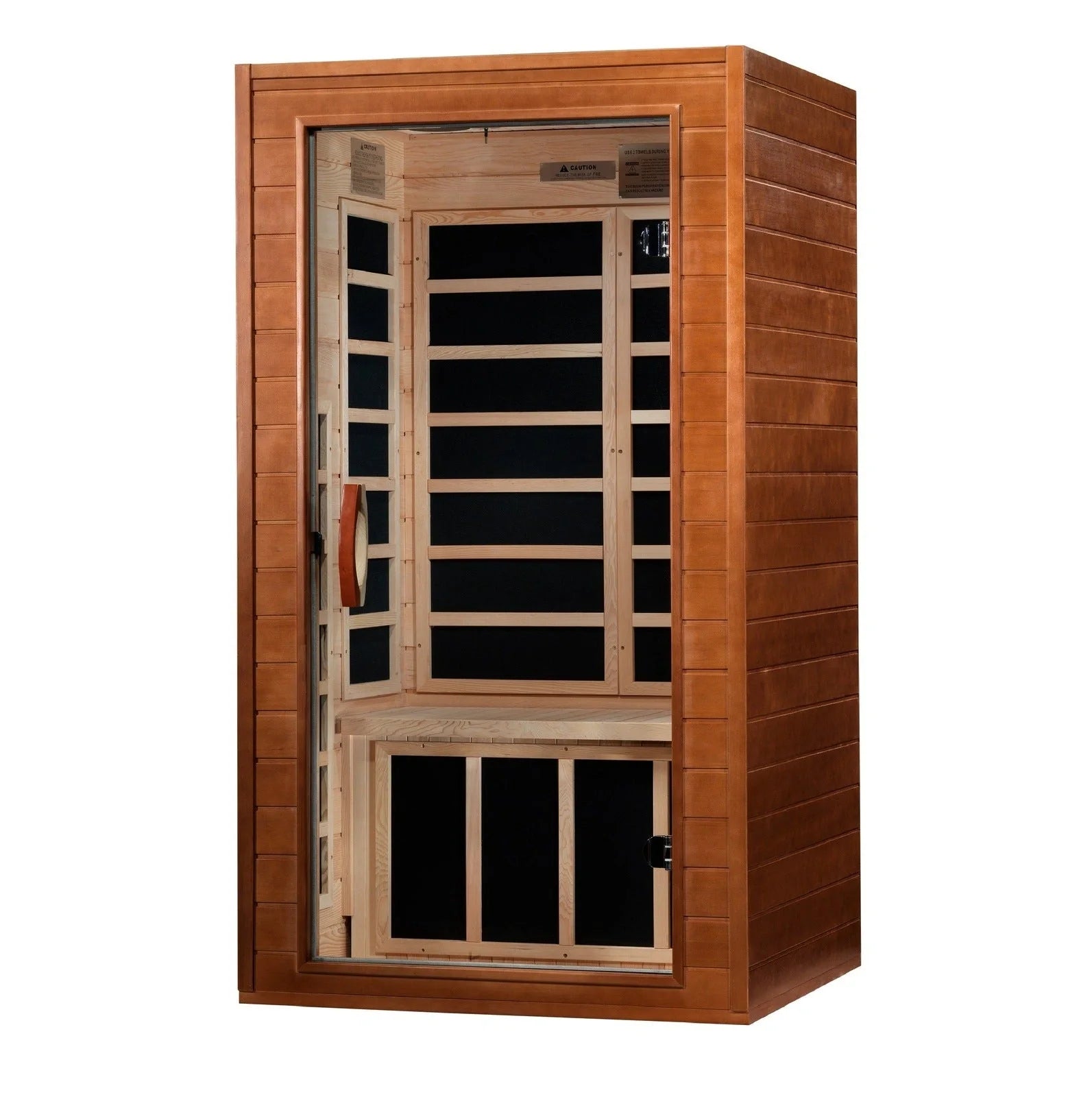 Dynamic "Avila" 1-2-person Low EMF FAR Infrared Sauna DYN-6103-01 - spec close-up
