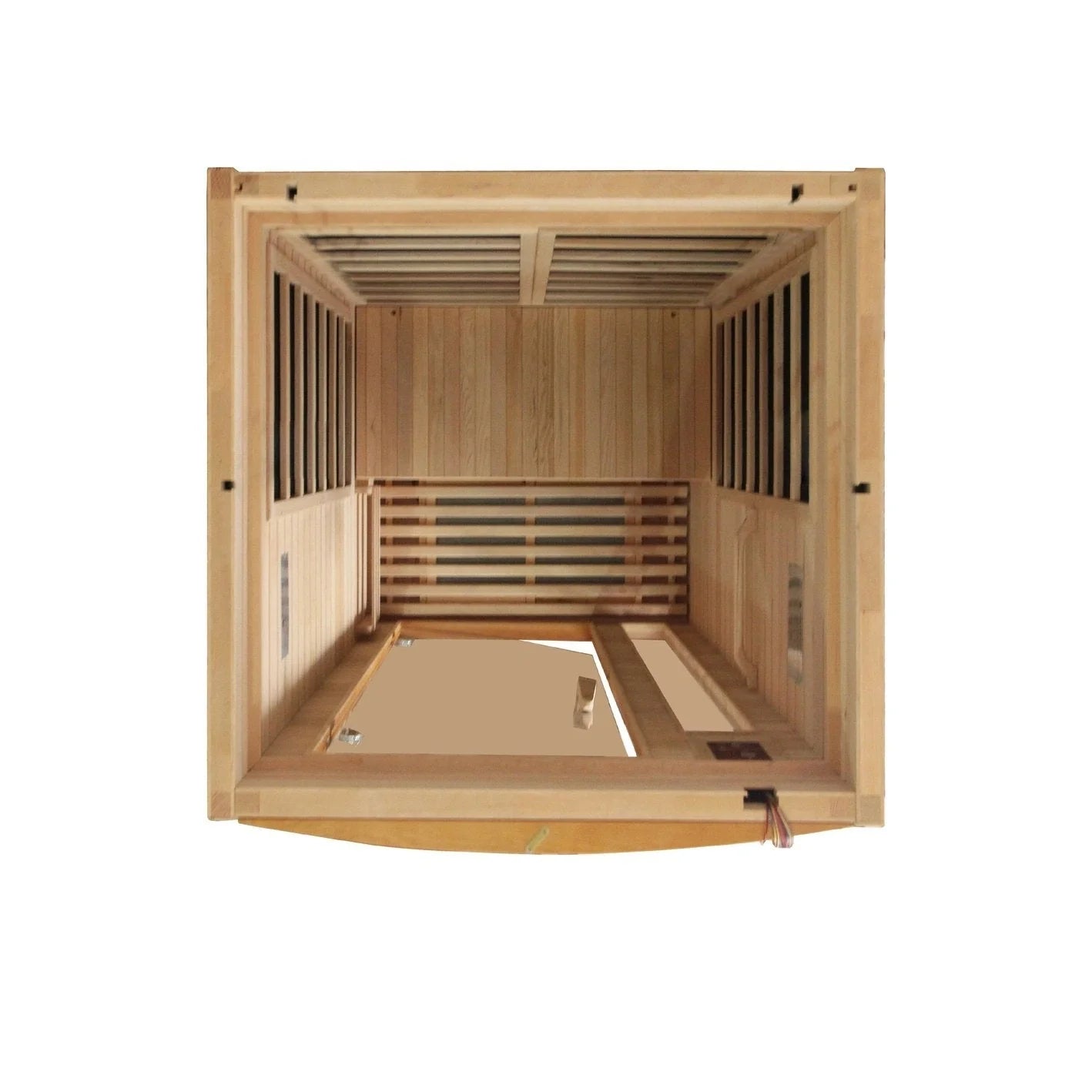 Dynamic "Barcelona" 1-2-person Low EMF FAR Infrared Sauna DYN-6106-01 - in setting