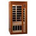 Dynamic "Barcelona" 1-2-person Low EMF FAR Infrared Sauna DYN-6106-01 - exterior front view