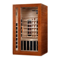 Dynamic "Cordoba" 2-Person Full Spectrum  Near Zero EMF FAR Infrared Sauna DYN-6203-02 FS - exterior front view