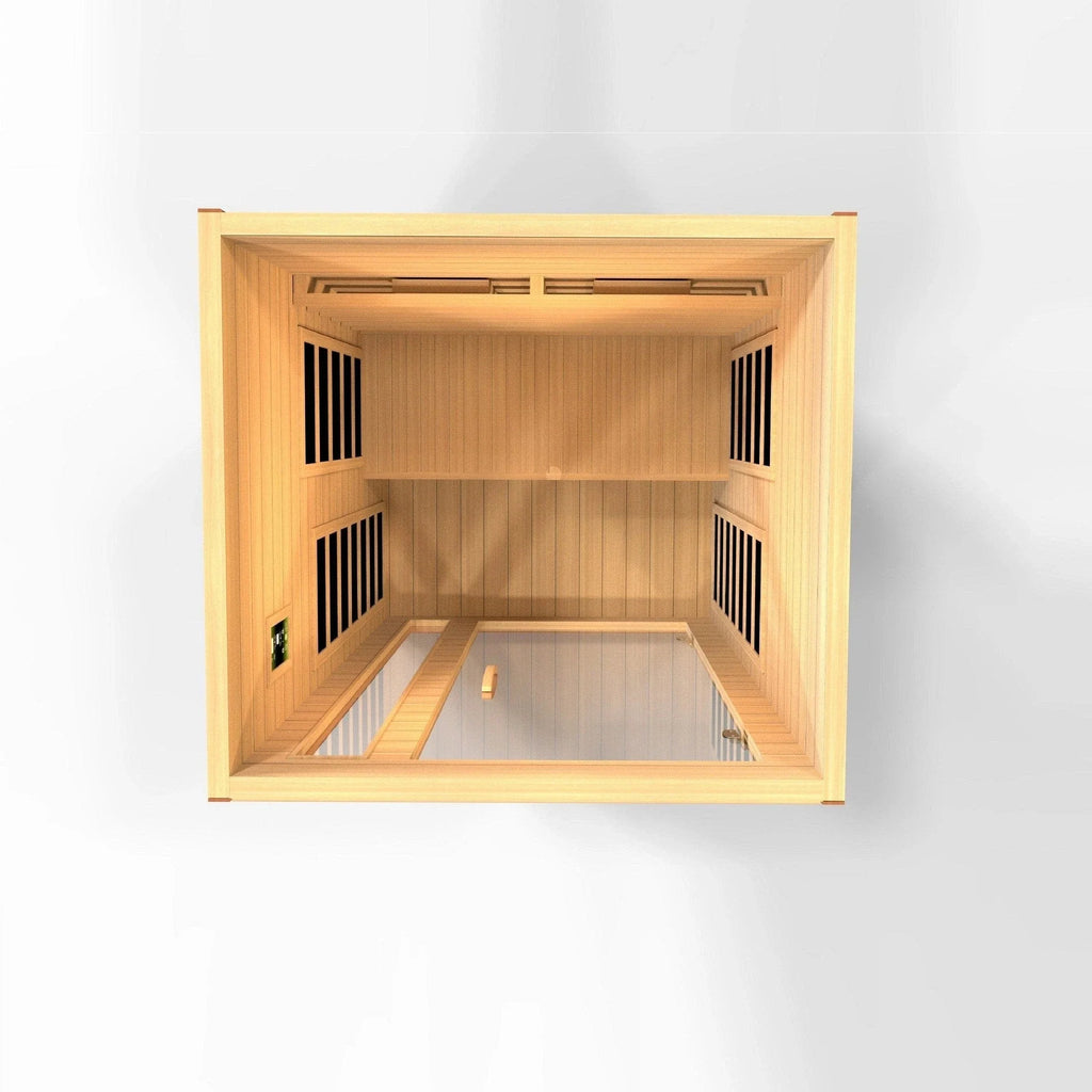 Dynamic "Cordoba" 2-Person Full Spectrum  Near Zero EMF FAR Infrared Sauna DYN-6203-02 FS - heater detail