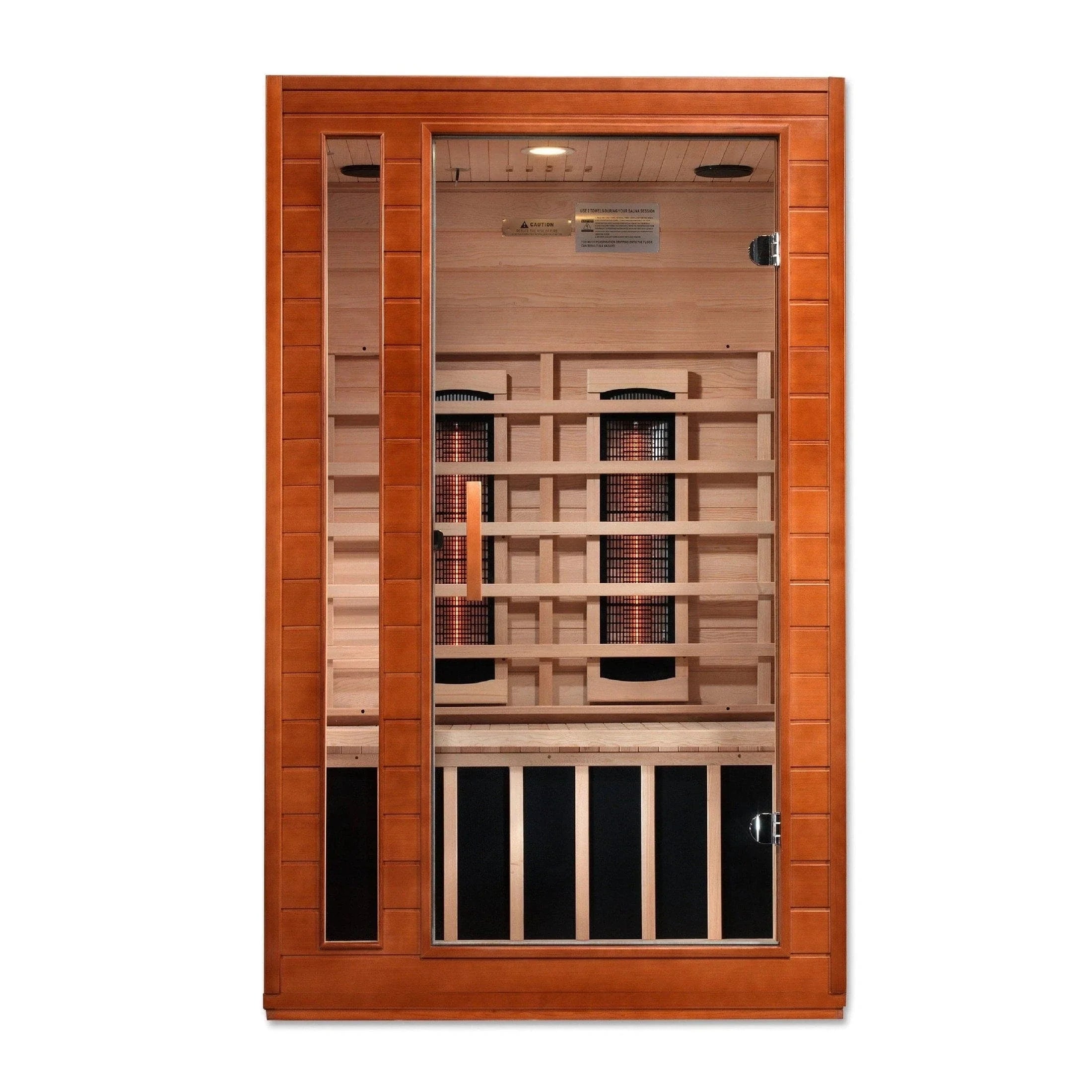 Dynamic "Cordoba" 2-Person Full Spectrum  Near Zero EMF FAR Infrared Sauna DYN-6203-02 FS - interior detail