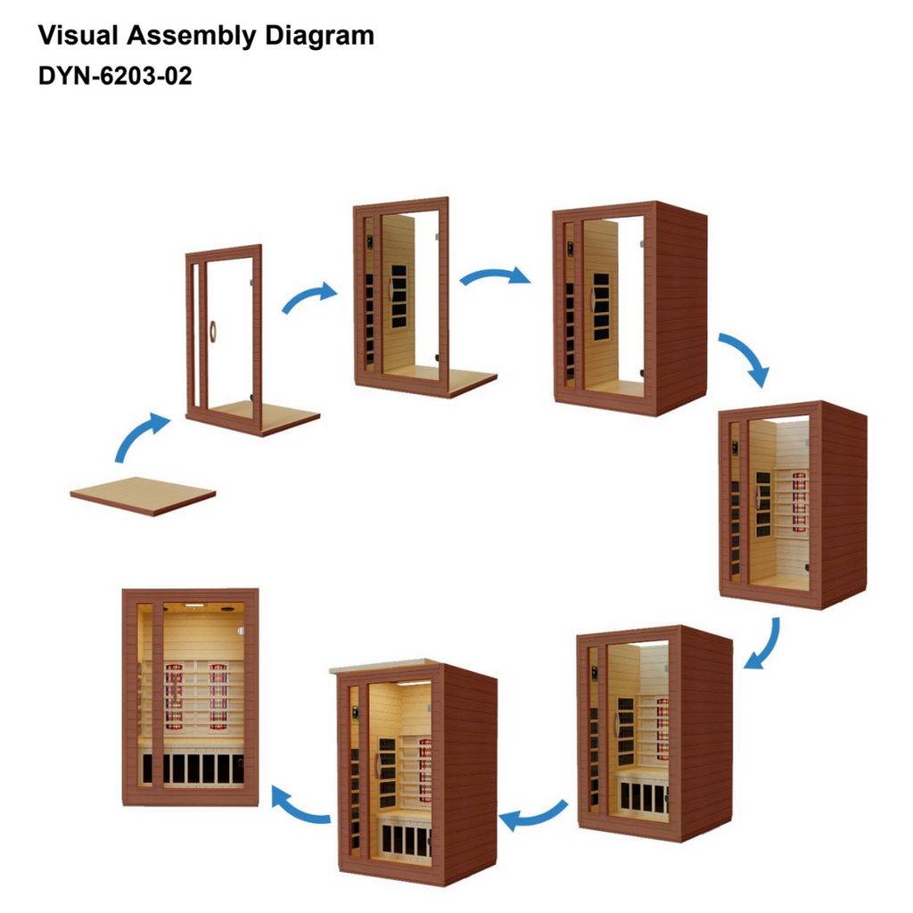 Dynamic "Cordoba" 2-person Low EMF FAR Infrared Sauna - DYN-6203-01 - ventilation detail
