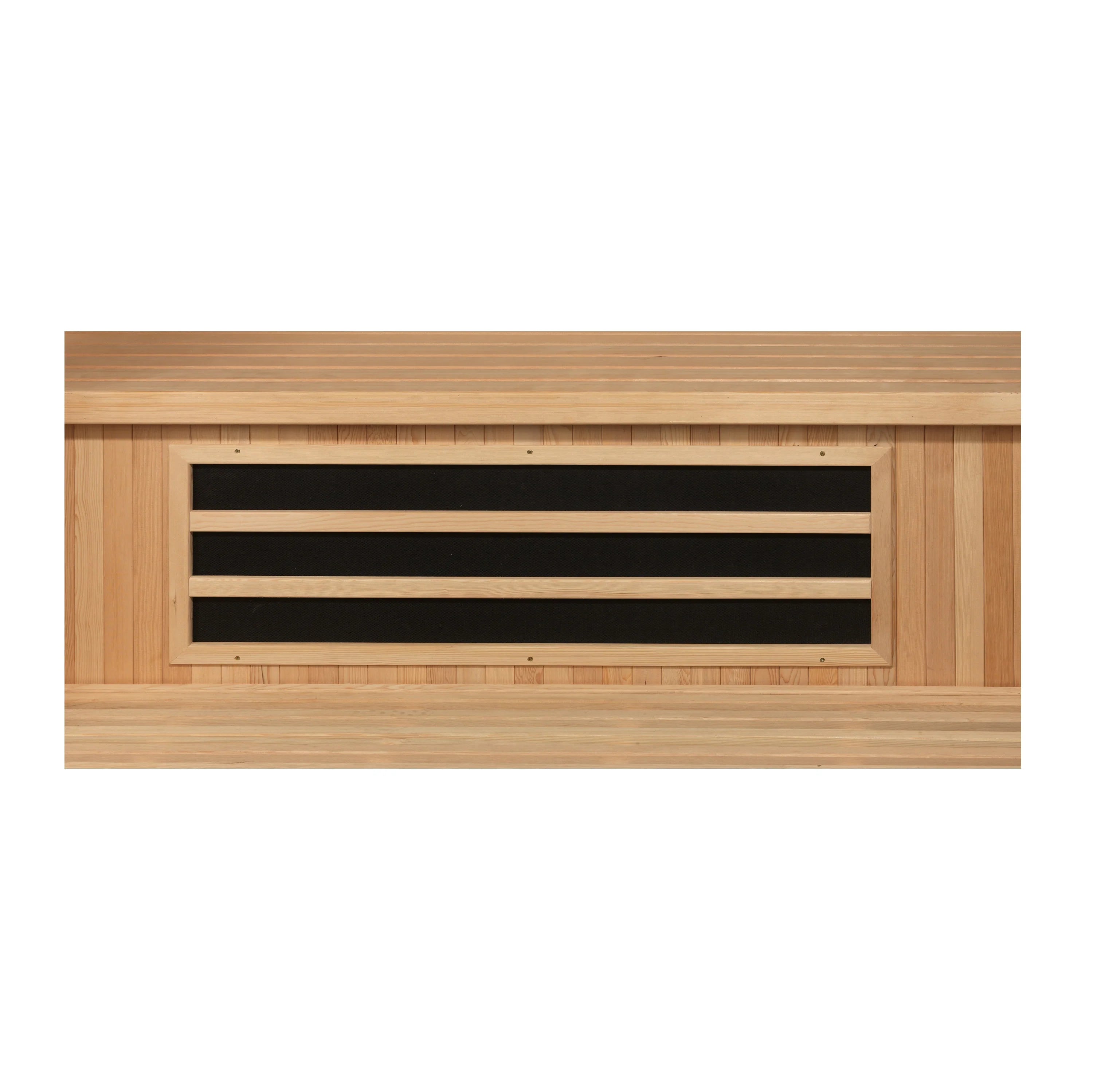 Dynamic "Gracia" 1-2-person Low EMF FAR Infrared Sauna DYN-6119-01 - glass detail
