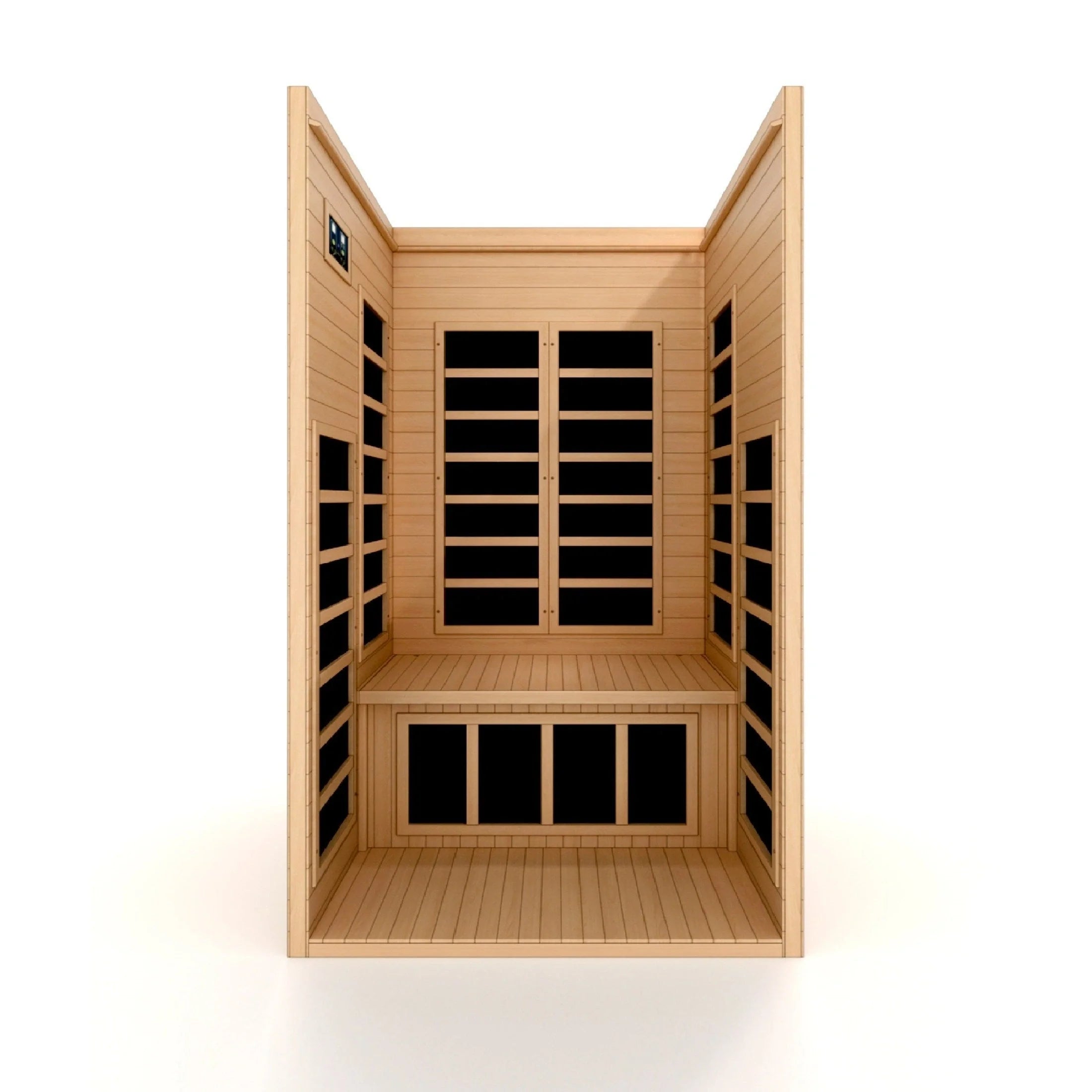 Dynamic "Gracia" 1-2-person Low EMF FAR Infrared Sauna DYN-6119-01 - rear view