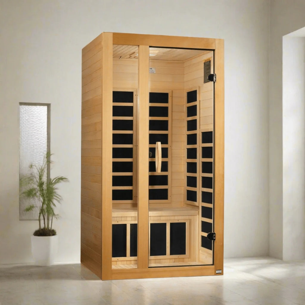 Dynamic "Gracia" 1-2-person Low EMF FAR Infrared Sauna DYN-6119-01 - package contents