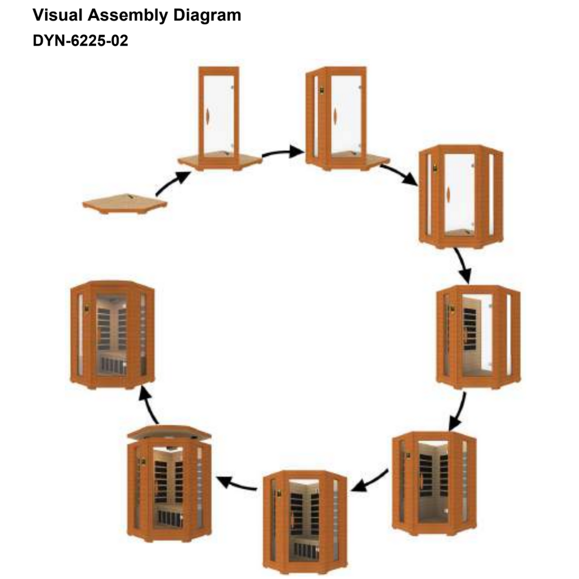 Dynamic "Heming" 2-person Corner Low EMF FAR Infrared Sauna - DYN-6225-02 - bench detail