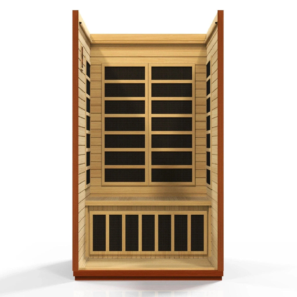 Dynamic "San Marino" 2-person Low EMF FAR Infrared Sauna DYN-6206-01 - heater detail