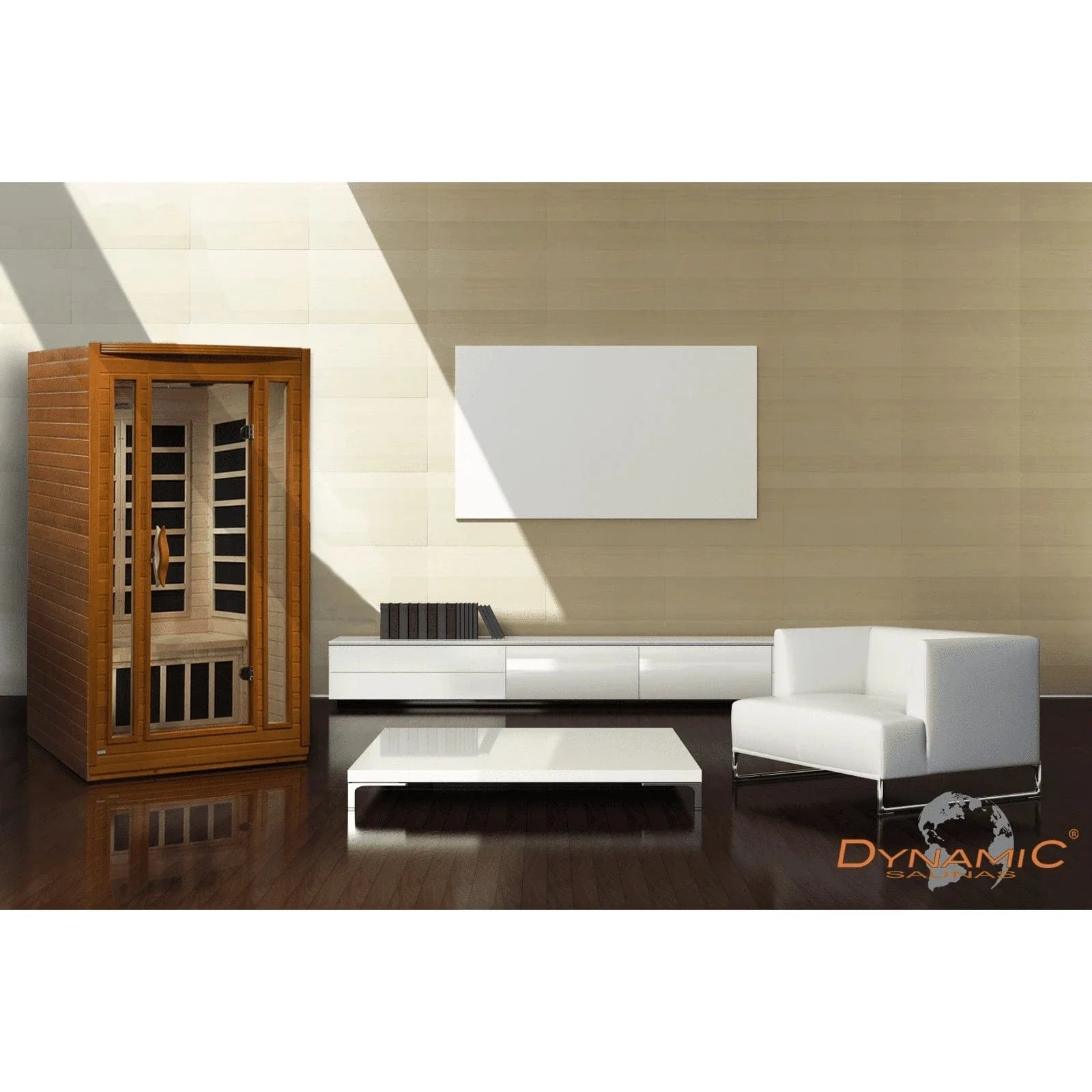 Dynamic San Marino Elite 2-person Ultra Low EMF FAR Infrared Sauna - DYN-6206-01 Elite - package contents