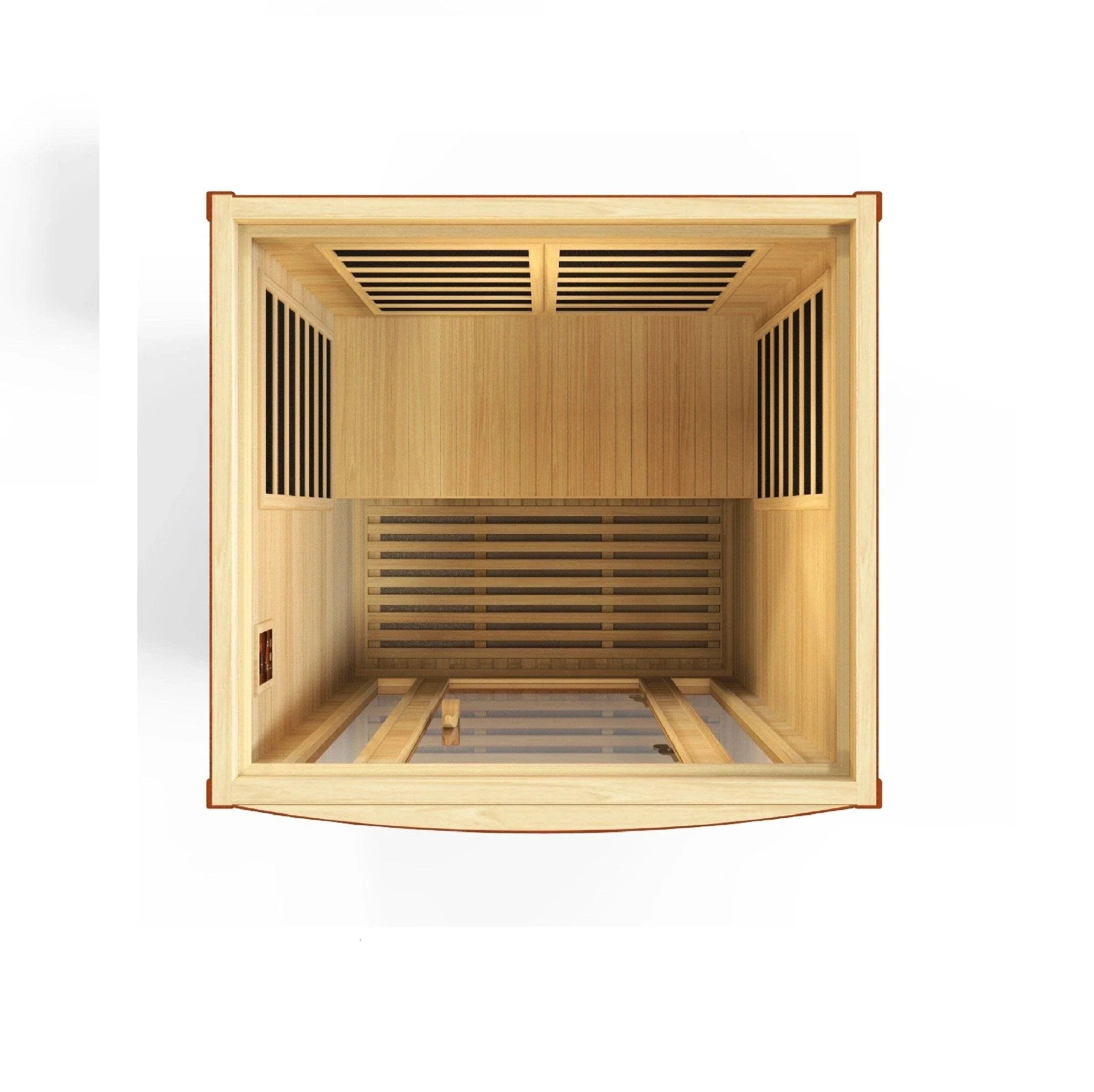 Dynamic San Marino Elite 2-person Ultra Low EMF FAR Infrared Sauna - DYN-6206-01 Elite - lifestyle scene