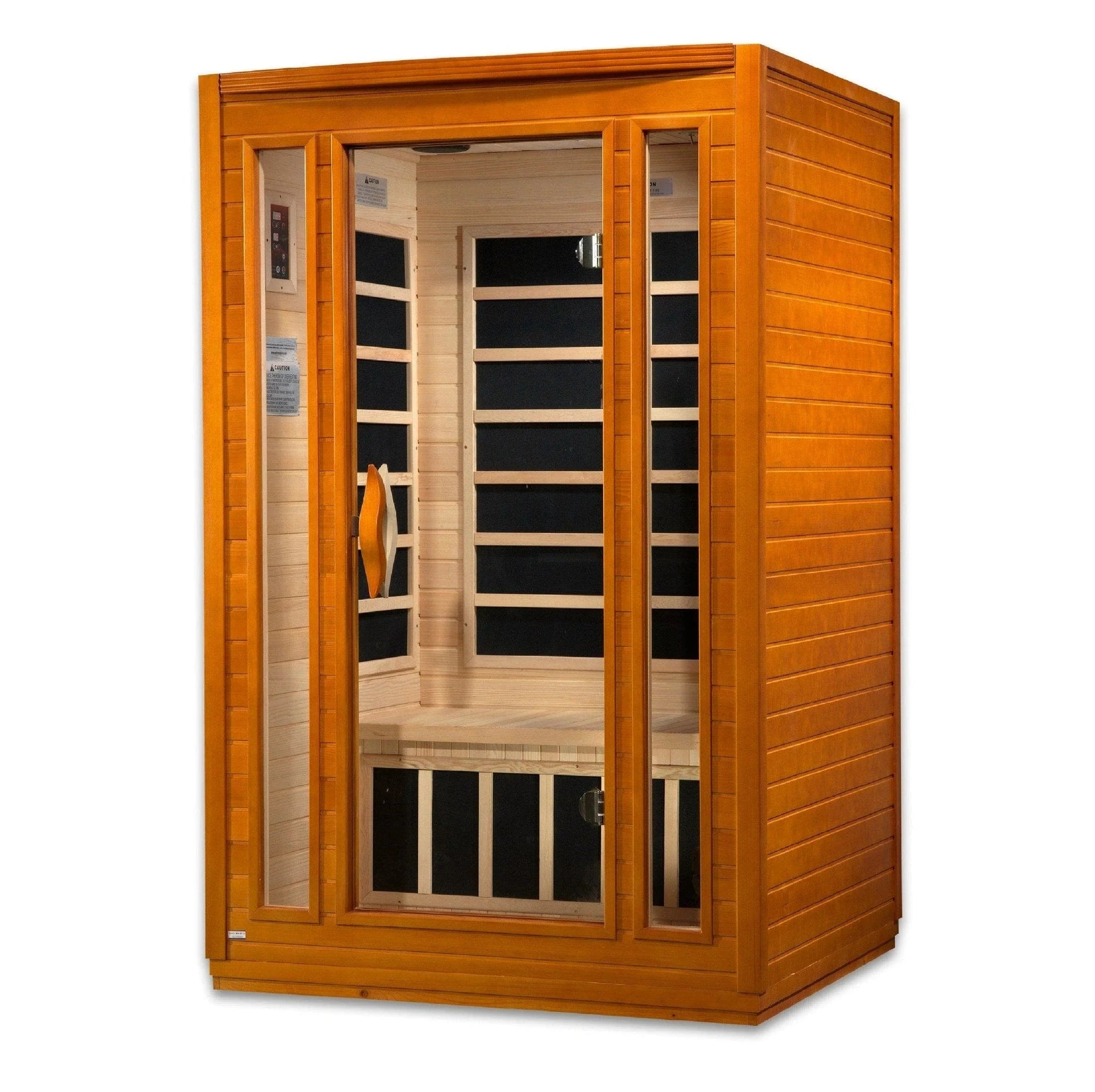 Dynamic San Marino Elite 2-person Ultra Low EMF FAR Infrared Sauna - DYN-6206-01 Elite - interior detail