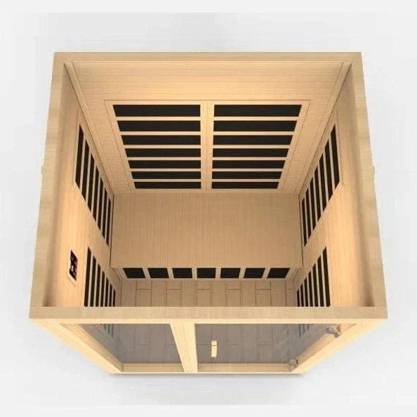Dynamic "Santiago" 2-person Low EMF FAR Infrared Sauna DYN-6209-01 - package contents