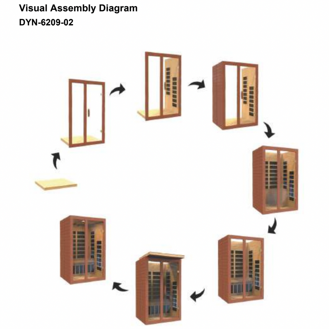 Dynamic Santiago Elite 2-person Ultra Low EMF FAR Infrared Sauna - DYN-6209-02 Elite - lighting detail