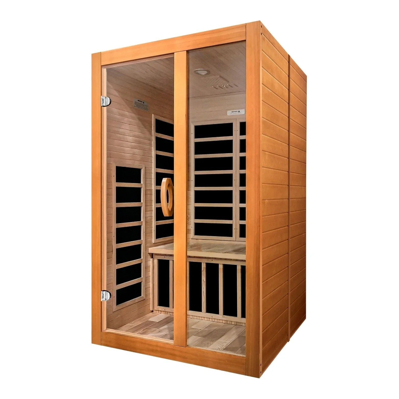 Dynamic Santiago Elite 2-person Ultra Low EMF FAR Infrared Sauna - DYN-6209-02 Elite - spec close-up