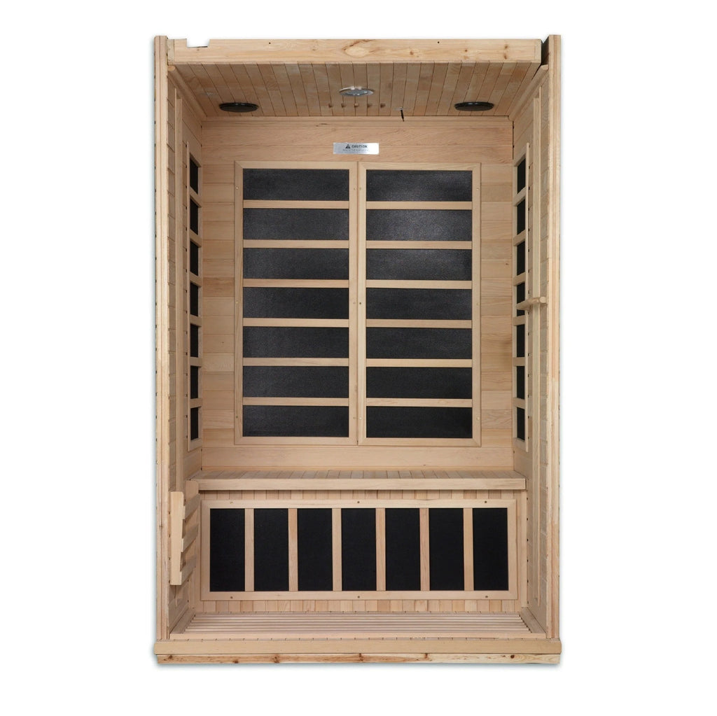 Dynamic "Venice" 2-person Low EMF FAR Infrared Sauna DYN-6210-01 - ventilation detail