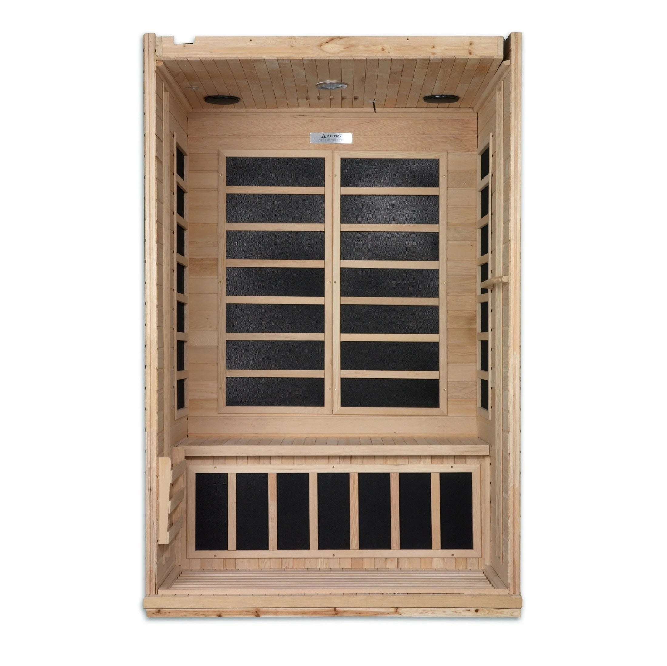 Dynamic "Venice" 2-person Low EMF FAR Infrared Sauna DYN-6210-01 - ventilation detail