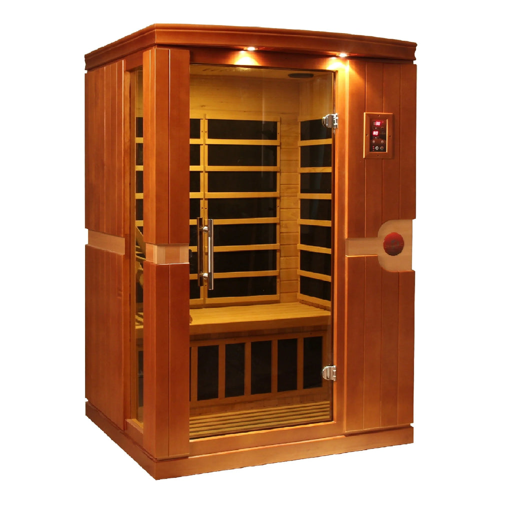 Dynamic Venice Elite 2-person Ultra Low EMF FAR Infrared Sauna - DYN-6210-01 Elite - spec close-up