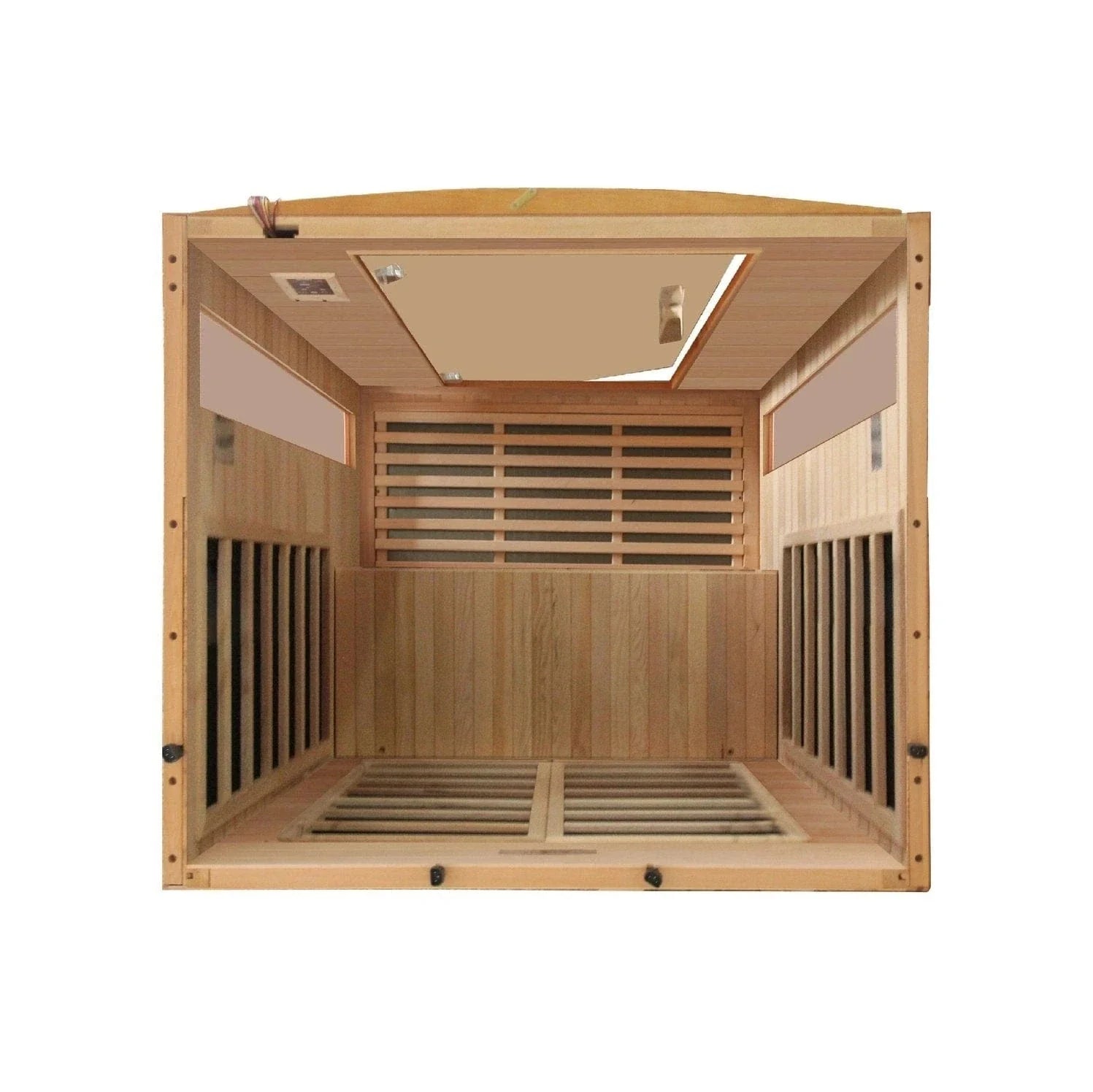 Dynamic "Versailles" 2-person Low EMF FAR Infrared Sauna DYN-6202-03 - lifestyle scene