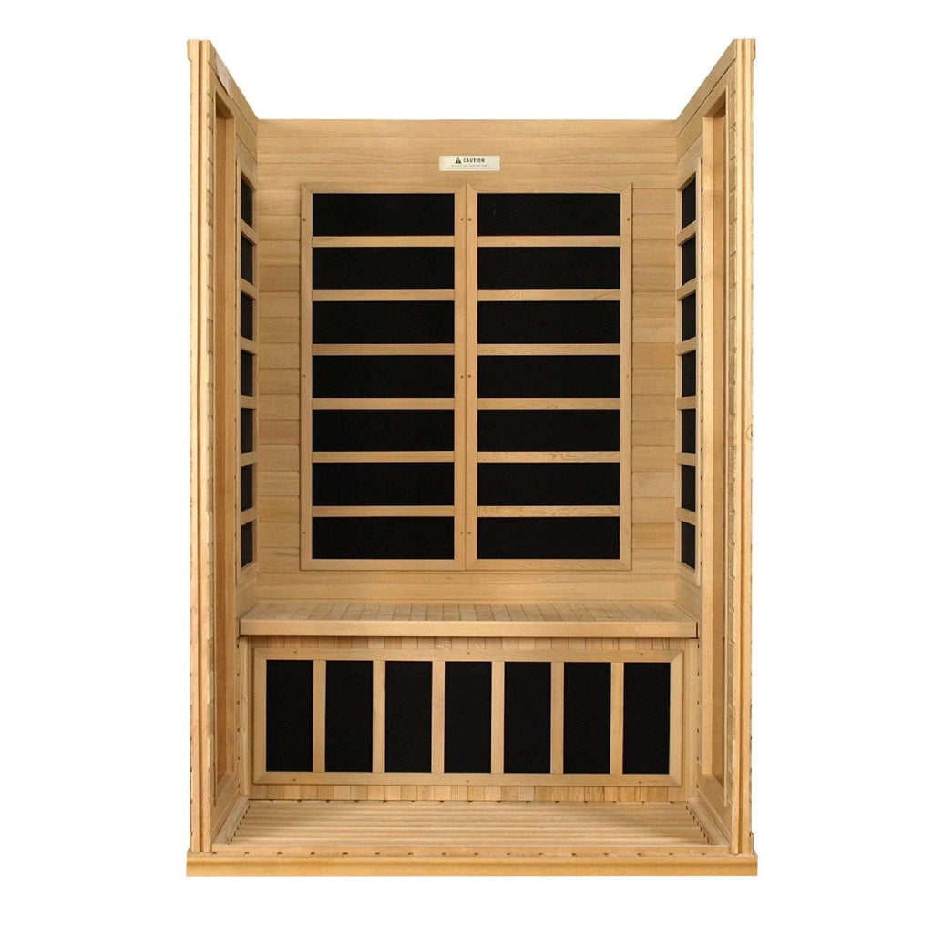 Dynamic "Versailles" 2-person Low EMF FAR Infrared Sauna DYN-6202-03 - heater detail