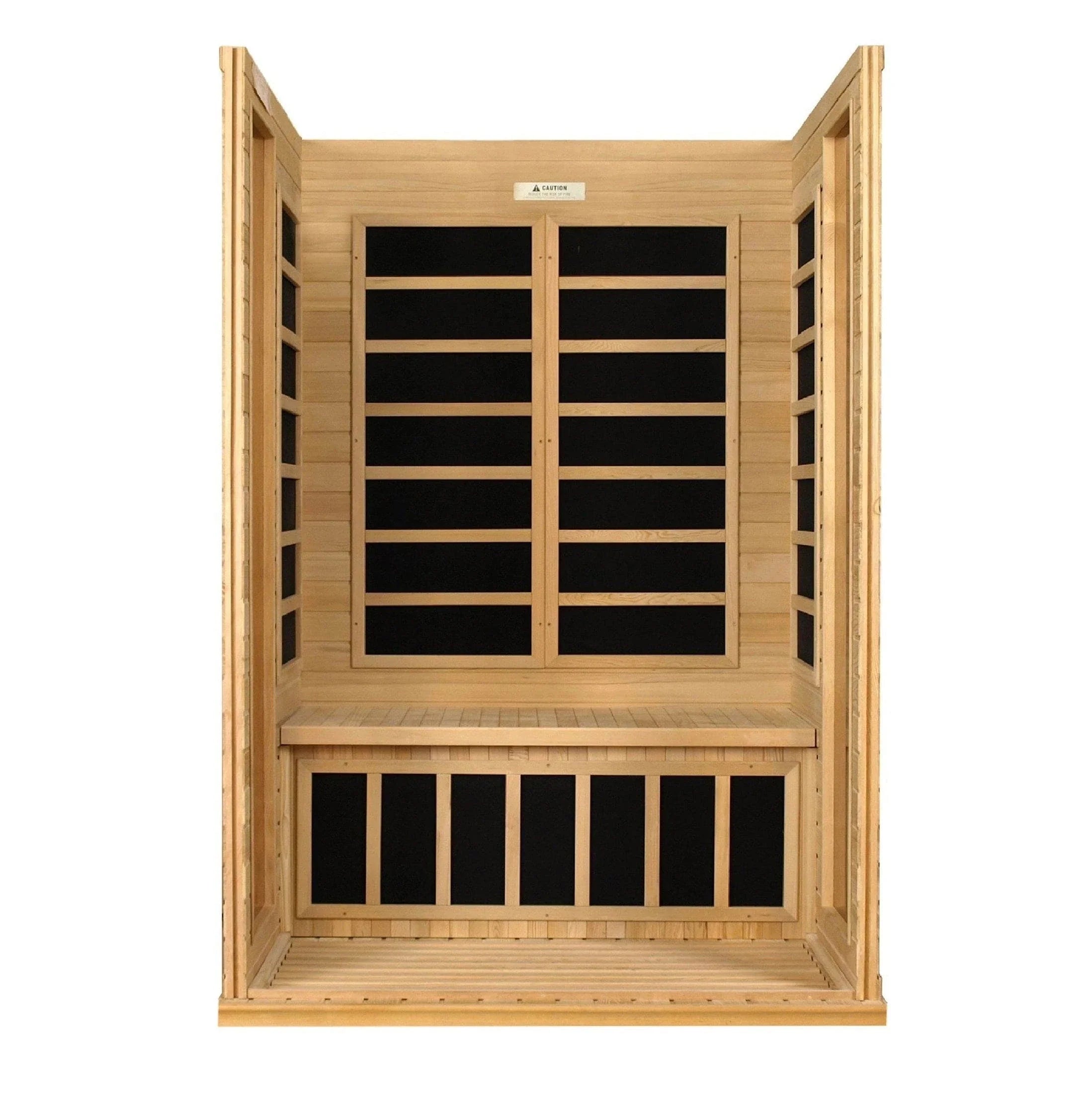 Dynamic "Versailles" 2-person Low EMF FAR Infrared Sauna DYN-6202-03 - heater detail