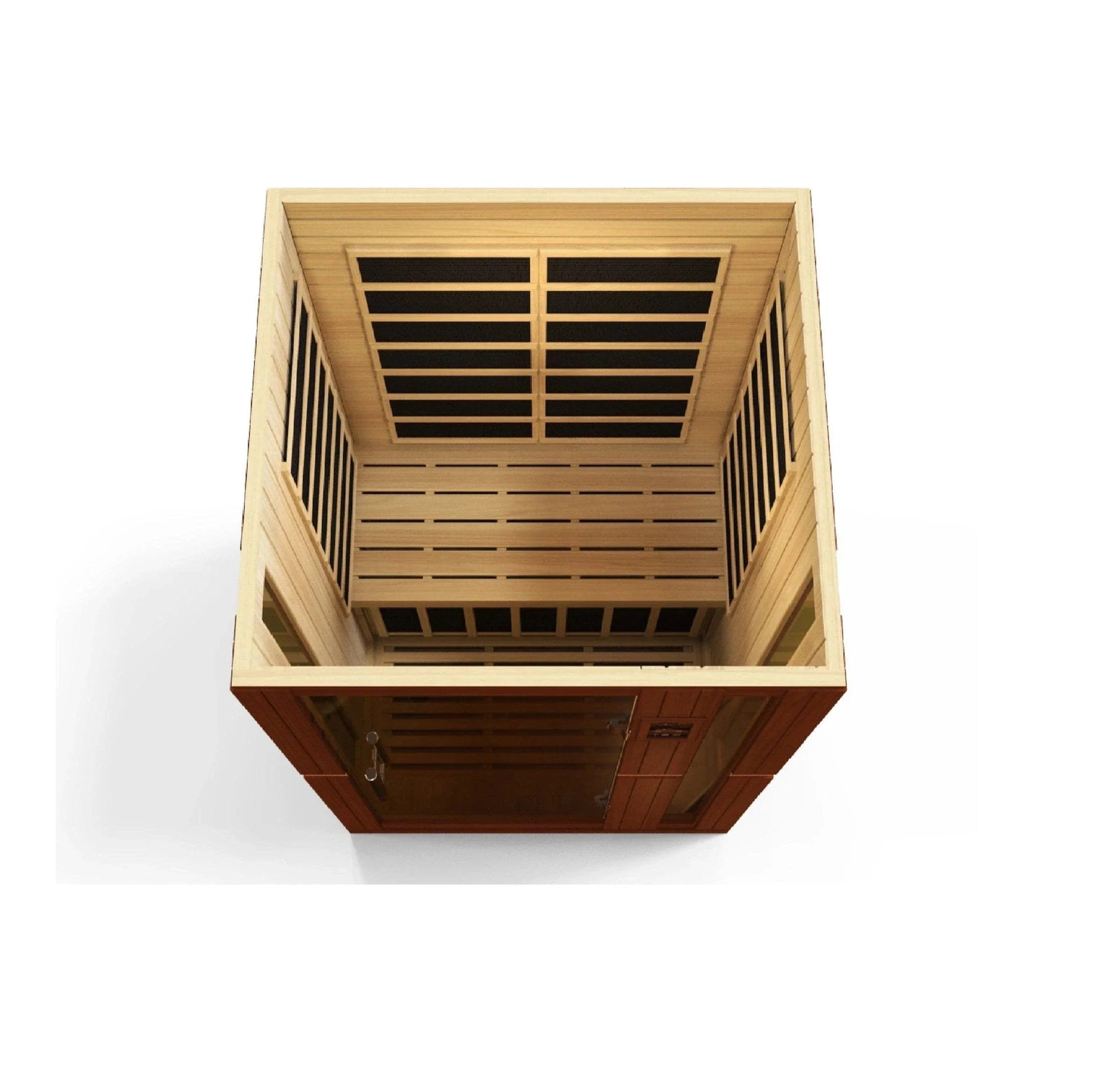 Dynamic "Vittoria" 2-person Low EMF FAR Infrared Sauna - DYN-6220-01 - lifestyle scene