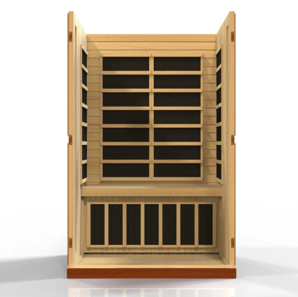 Dynamic "Vittoria" 2-person Low EMF FAR Infrared Sauna - DYN-6220-01 - heater detail