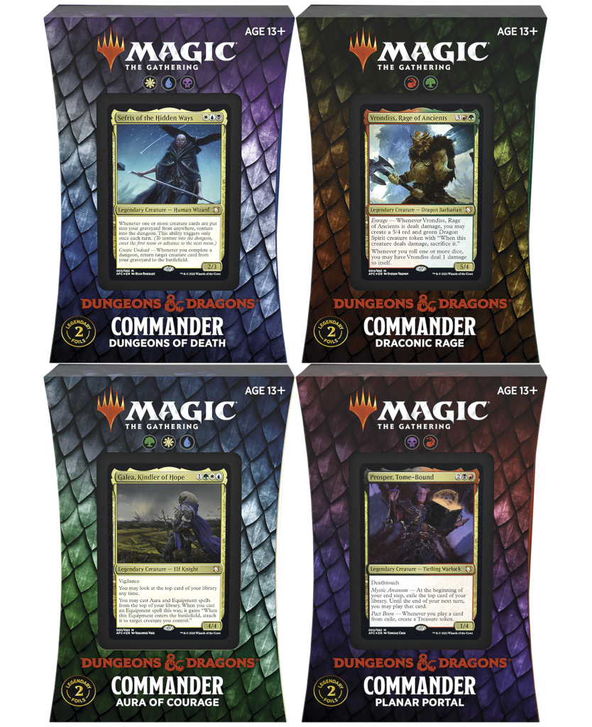 Primedexi | Dungeons & Dragons: Adventures in the Forgotten Realms - Commander Deck Display