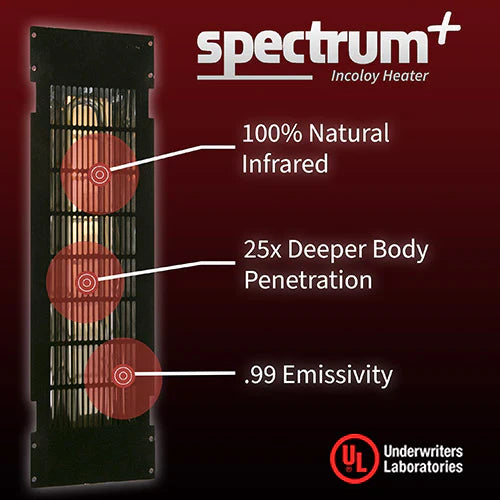Finnmark FD-1 Full Spectrum 1-Person Infrared Sauna - spec close-up