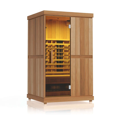 Finnmark FD-2 Full Spectrum 2-Person Infrared Sauna - premium build