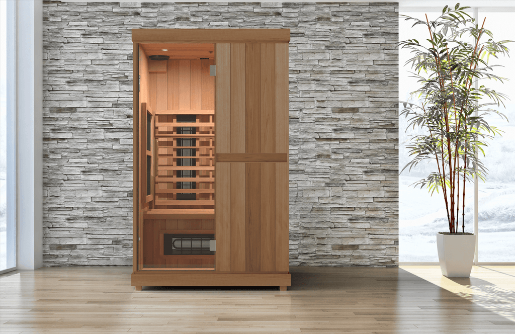 Finnmark FD-2 Full Spectrum 2-Person Infrared Sauna - installation view