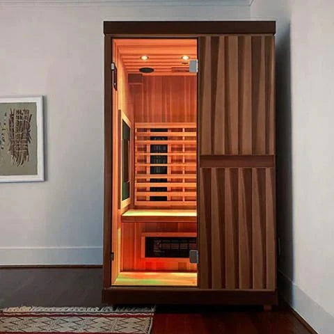 Finnmark FD-2 Full Spectrum 2-Person Infrared Sauna - side profile