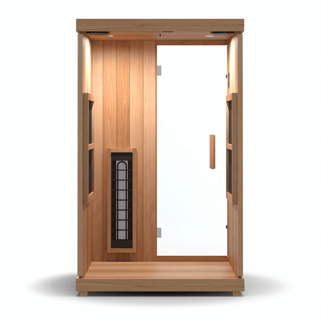 Finnmark FD-2 Full Spectrum 2-Person Infrared Sauna - studio shot