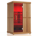 Finnmark FD-2 Full Spectrum 2-Person Infrared Sauna - exterior front view