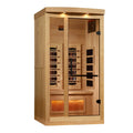 Golden Designs 1-2-Person 2025 Reserve Edition GDI-8010-03 Full Spectrum with Himalayan Salt Bar - exterior front view