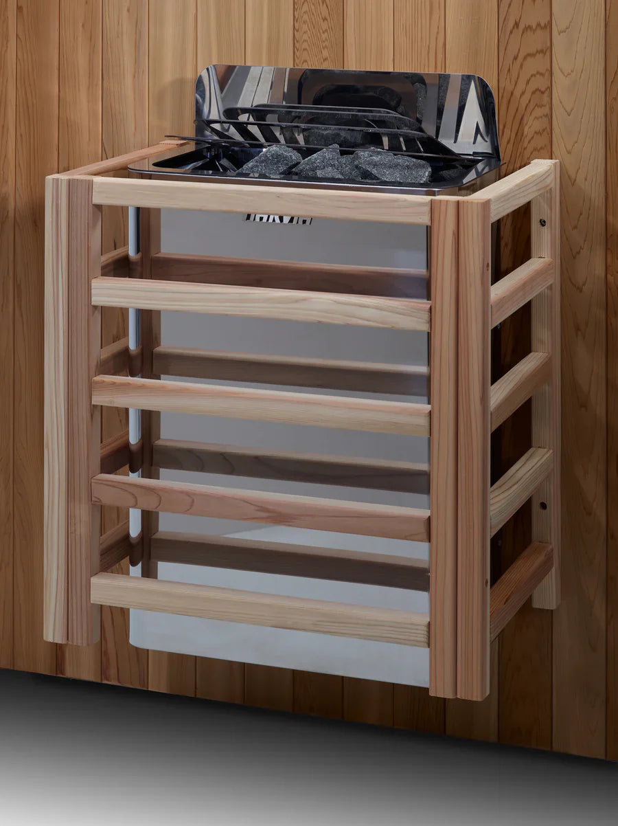 Golden Designs 2025 "Sundsvall Edition" 2 Person Traditional Sauna - package contents
