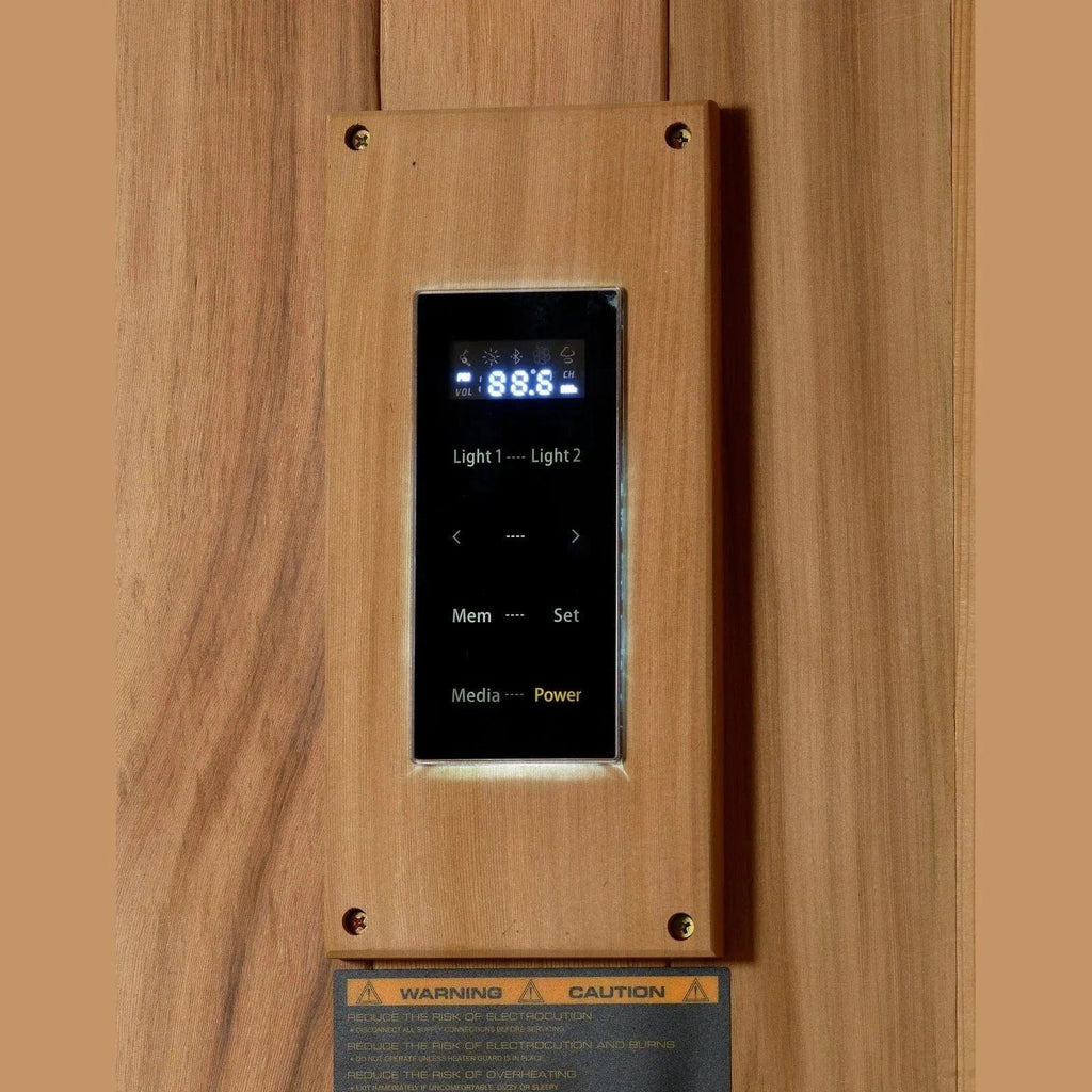 Golden Designs "Hanko Edition" 2 Person Indoor Traditional Sauna GDI-7202-01 - lifestyle scene