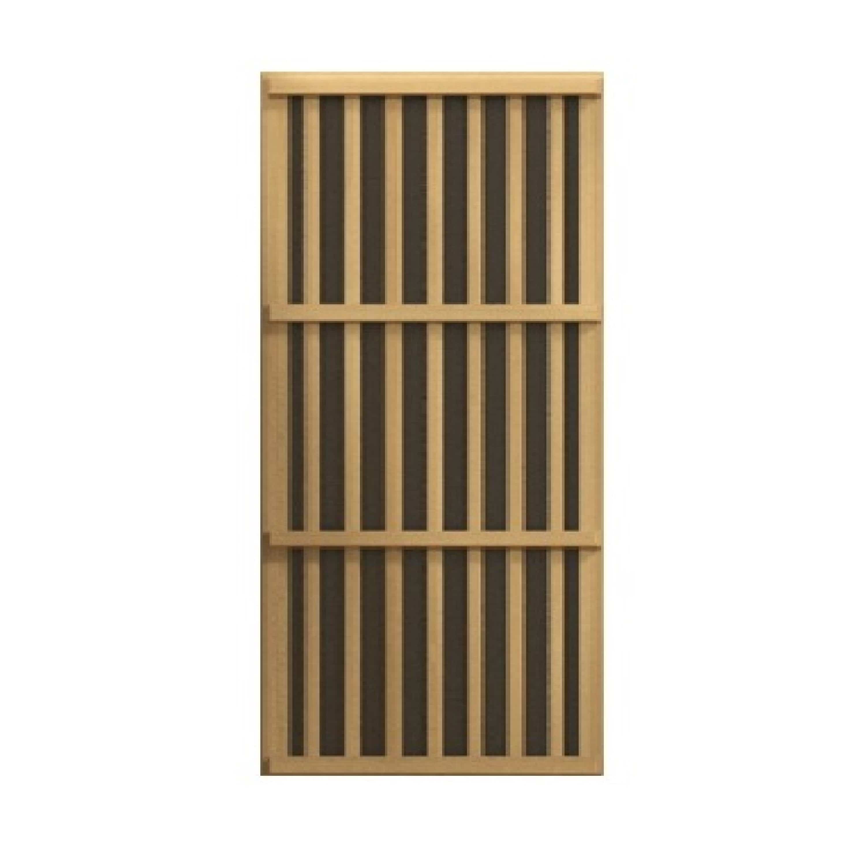 Maxxus 2-Person Low EMF FAR Infrared Sauna Canadian Hemlock MX-K206-01 - lifestyle scene