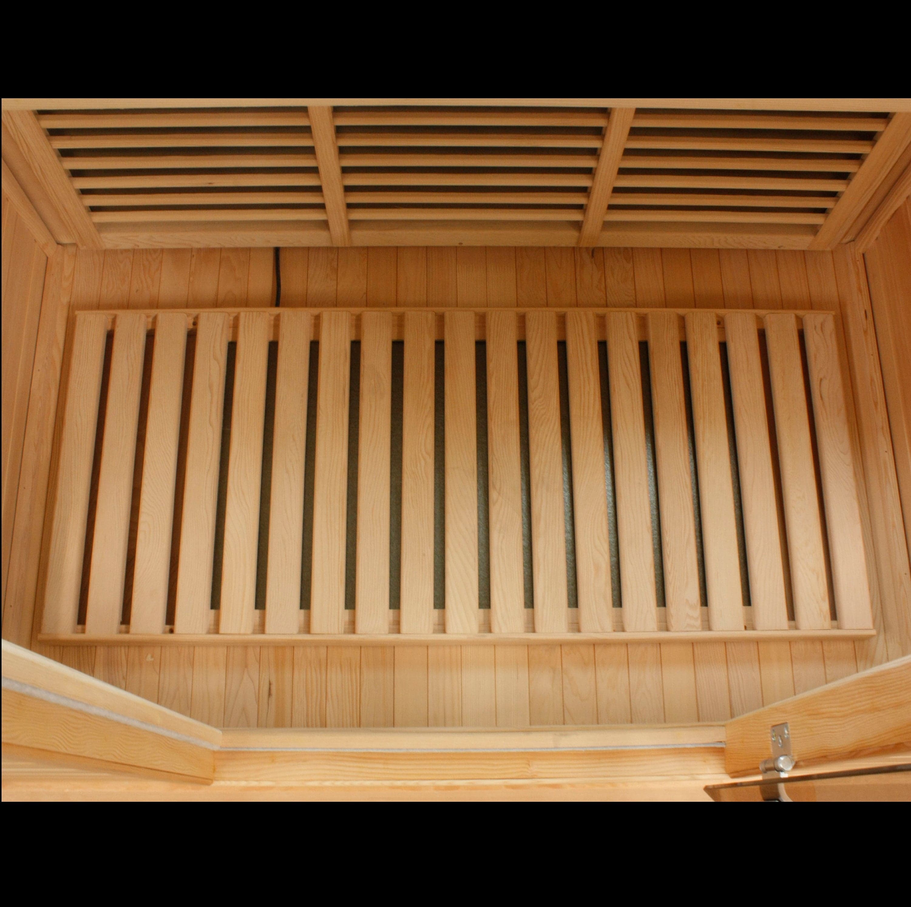 Maxxus 2-Person Low EMF FAR Infrared Sauna Canadian Hemlock MX-K206-01 - spec close-up