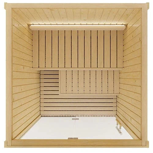 SaunaLife 1-2 Person Model X2 Indoor Home Sauna - side profile